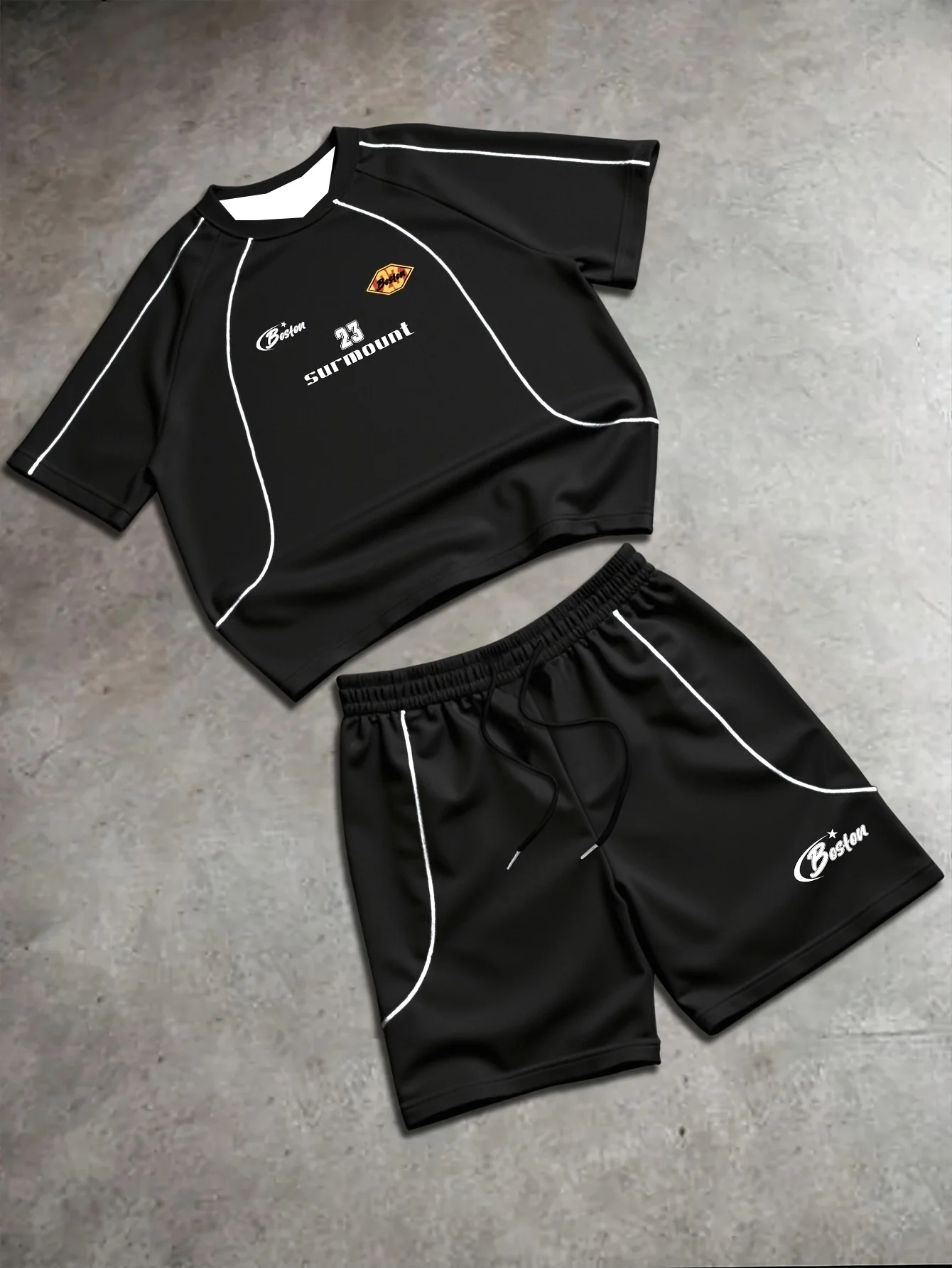 

2026 Summer New Men's 3D Print Athletic Shorts Y2K Oversized Casual Suit Suitable for Daily and Training Wear