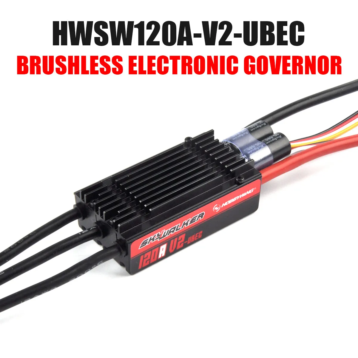 1PC BRUSHLESS ELECTRONIC GOVERNOR 120A 3-8S LiPo ESC For RC Model Plane