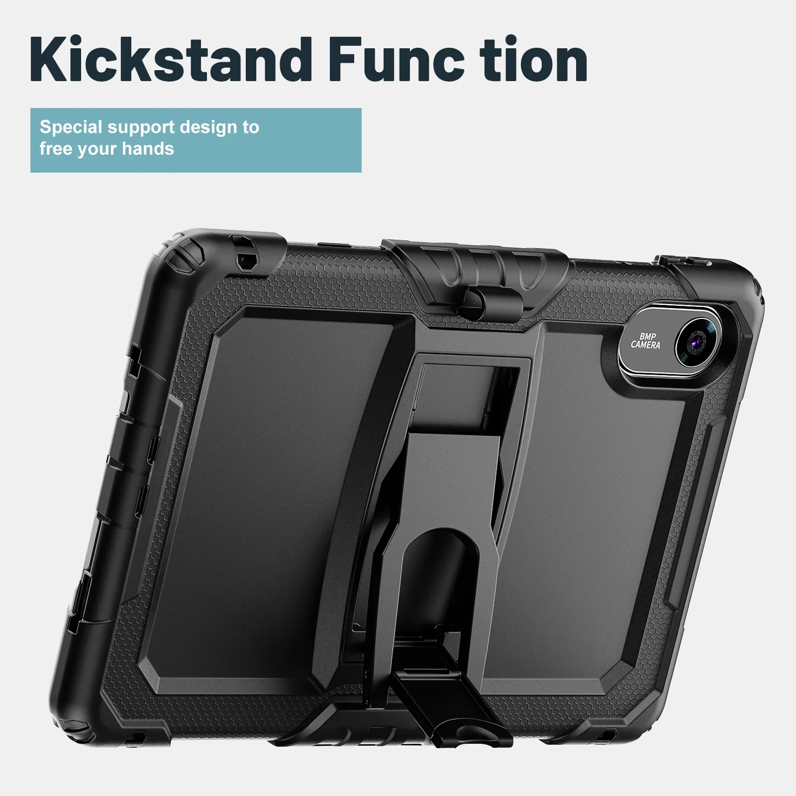 For Xiaomi Redmi Pad 2 Pad2 11 inch 2025 Heavy Duty Rugged Tablet Case Capa Shockproof Silicon PC Hybrid Stand Strap Cover Funda 5