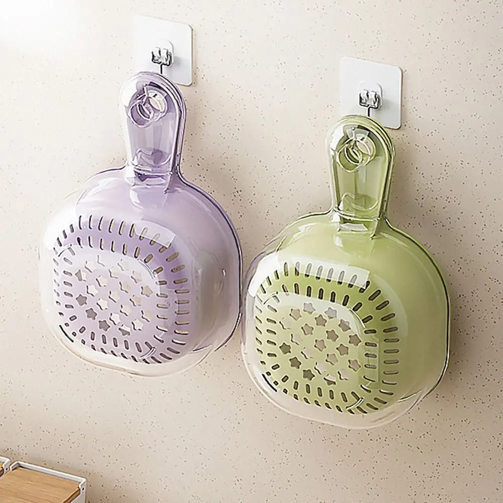 Multifunctional Double-Layer Drainage Basket Vegetable Washing Basin Mini Blueberry Kitchen Sink Drain Basket with handle