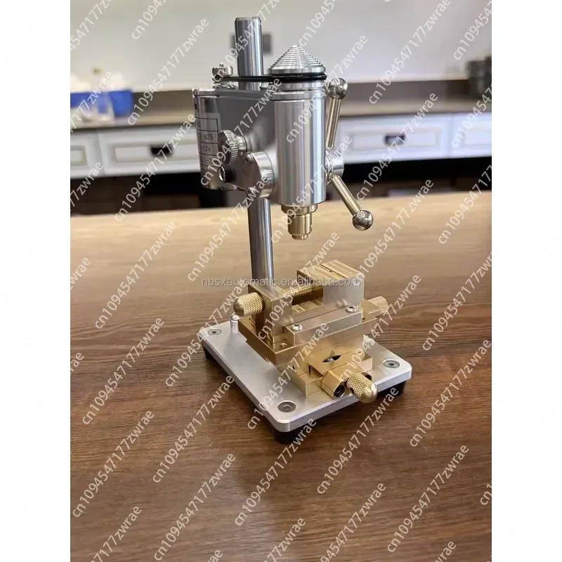 DIY Industrial Bench Drill Drilling Machine Bearing Precision Micro Drilling 220V Motor 0.3-4mm Max Drilling Dia
