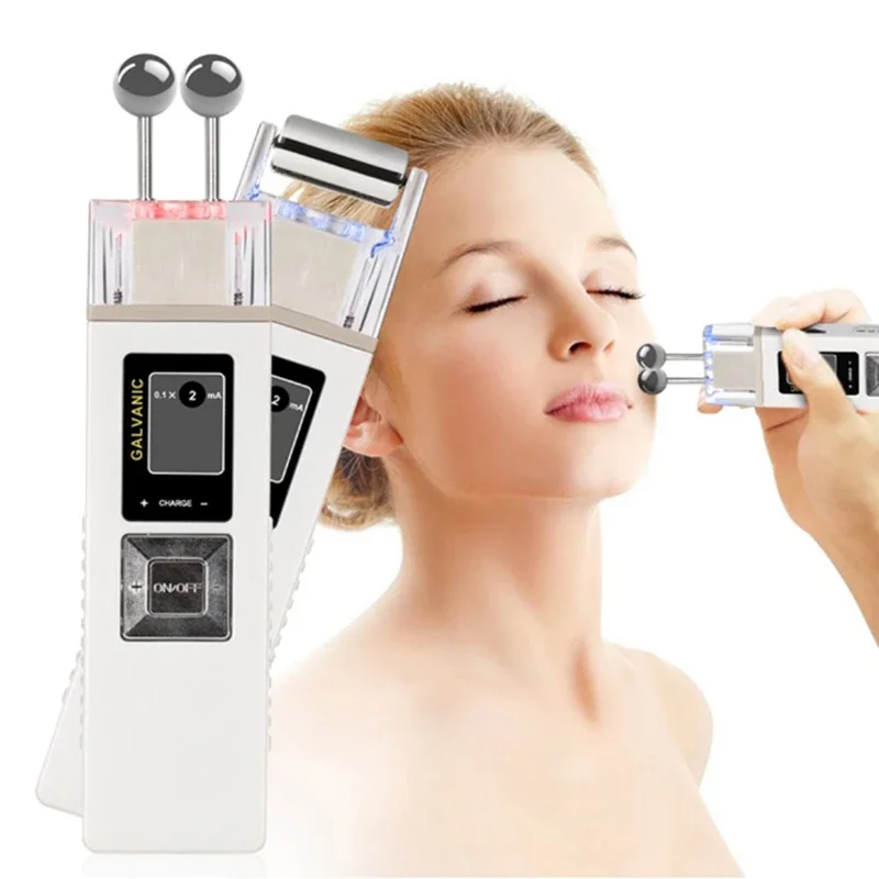 ใหม่ Face Lift เครื่องกระชับผิว Home Spa ใช้ Microcurrent Galvanic Facial Massager Anti Aging ลดริ้วรอยกระชับผิว