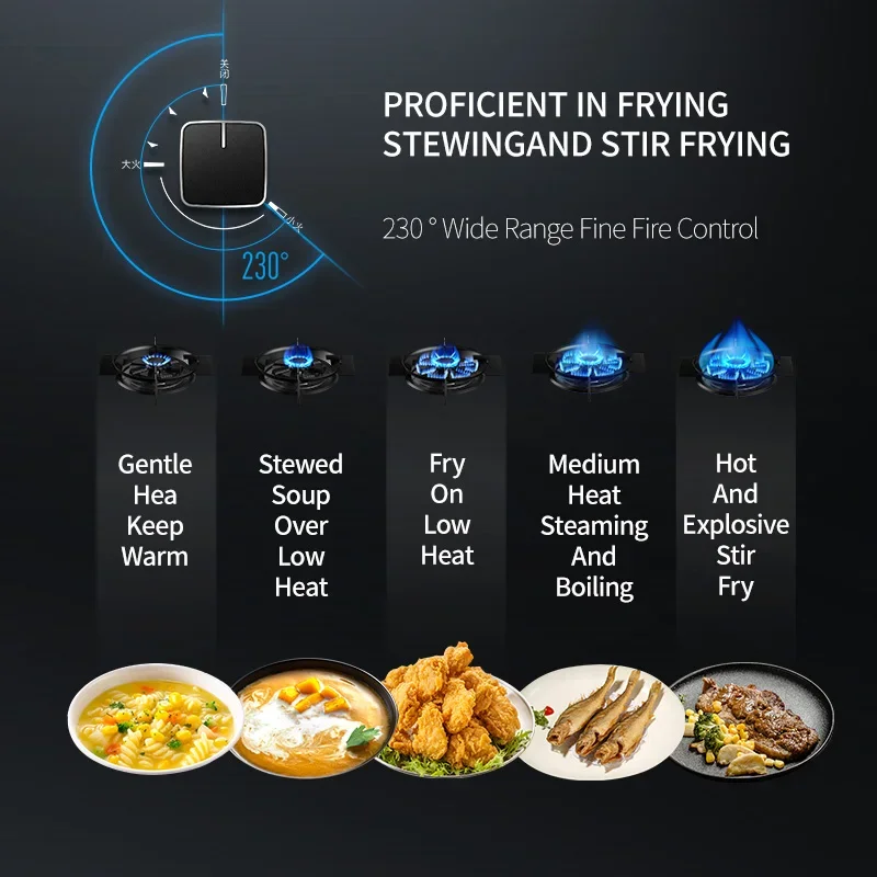 

Wholesale Price High-quality Product Gas Stove Tempered Glass Portable Gas Stove Glass Top Gas Stove 2 burner for Household