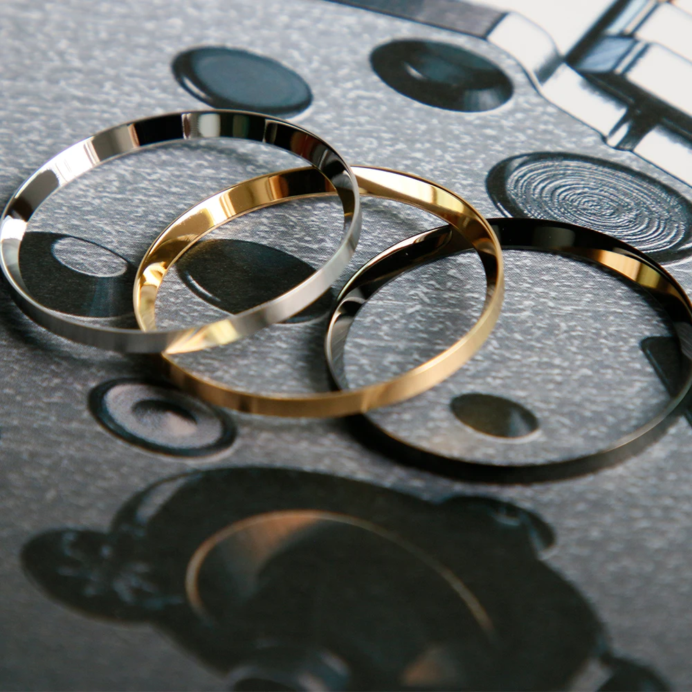 マーカーのないステンレス鋼の時計,kx007