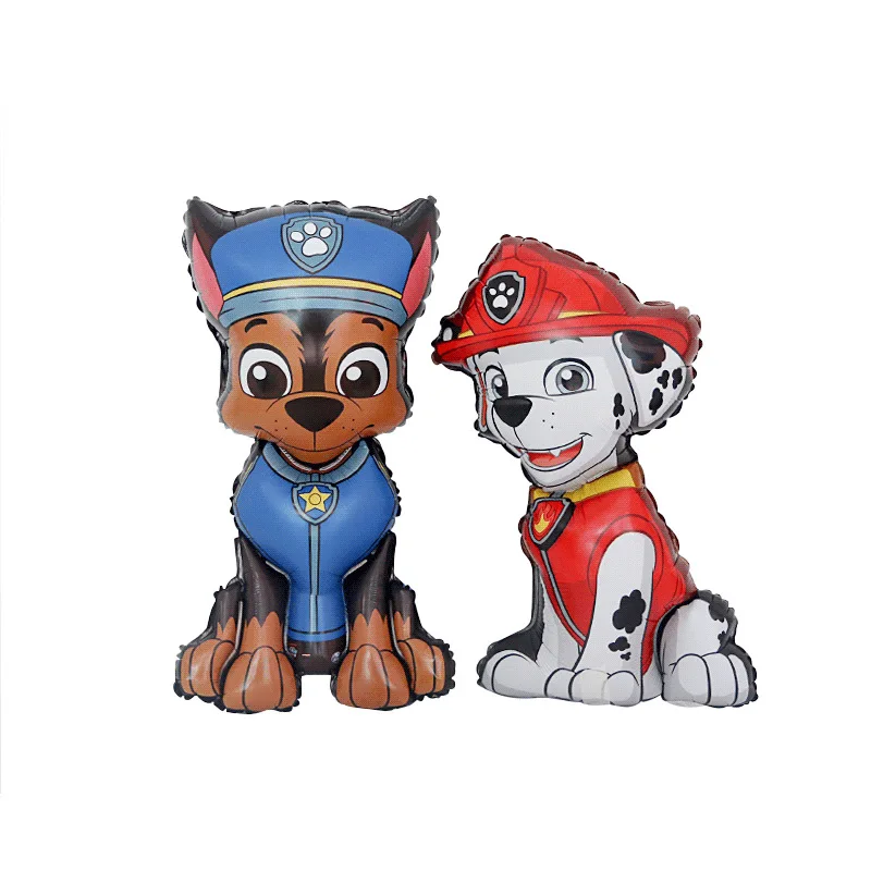 8 stücke Paw Patrol Themen Ballon Party Dekoration Lieferungen Rettungs Hund Chase Schutt Aluminium Folie Ballon Kinder Geburtstag Geschenke – Detail 4