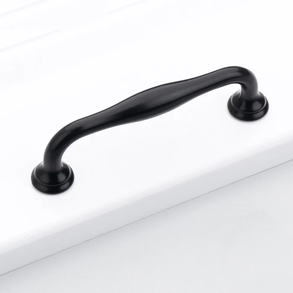 

4Pcs Single Hole Small Cabinet Handles Aluminum Alloy Rust Resistant Smooth Drawer Pulls for Kitchen Bathroom Furniture Modern