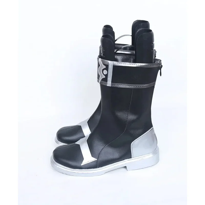 

Sword Art Online Kirito Custom Косплей Сапоги - SAO Hollow Realization Черная обувь в стиле аниме Любой размер jk; 6