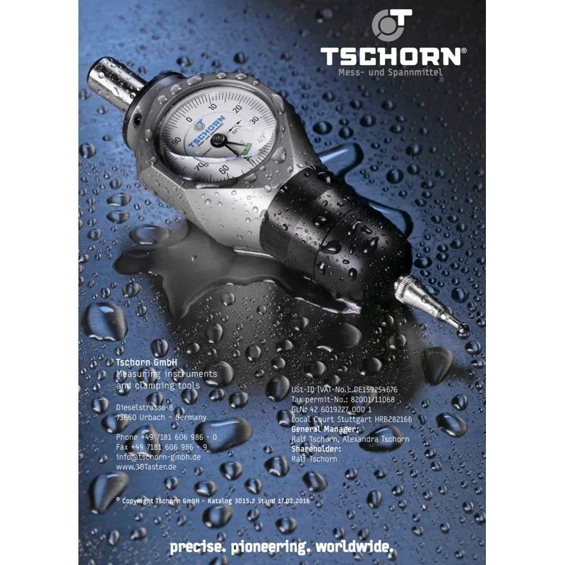 Cnc Chuang In 3D Edge Finder  Detector Universal Positioning Probe Tool Tschon Thor 00163d012