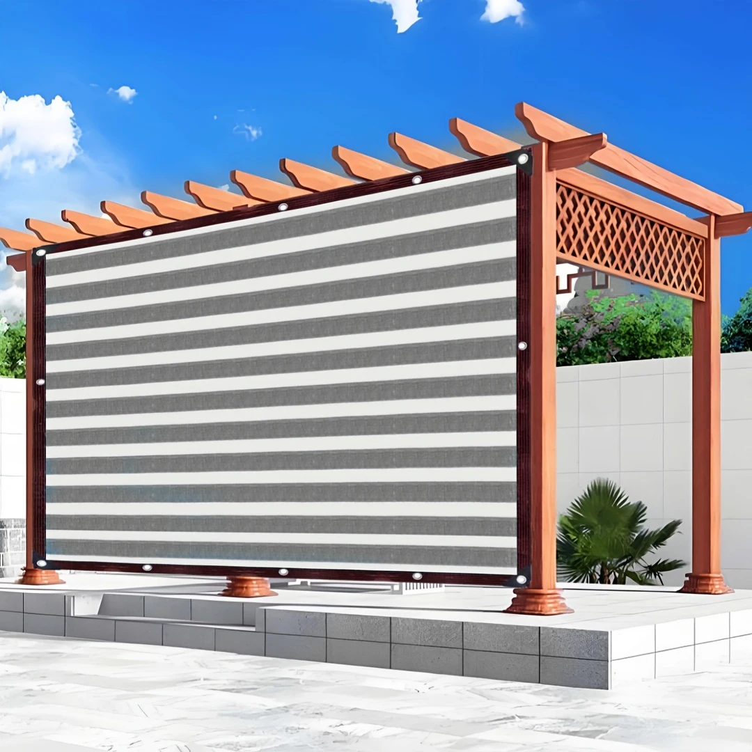 شبكة مظلة Dog House - شبكة مظلة مصنوعة خصيصًا مع تقوية وثقوب مخيطة، توفر وظائف مثل الحماية من الشمس