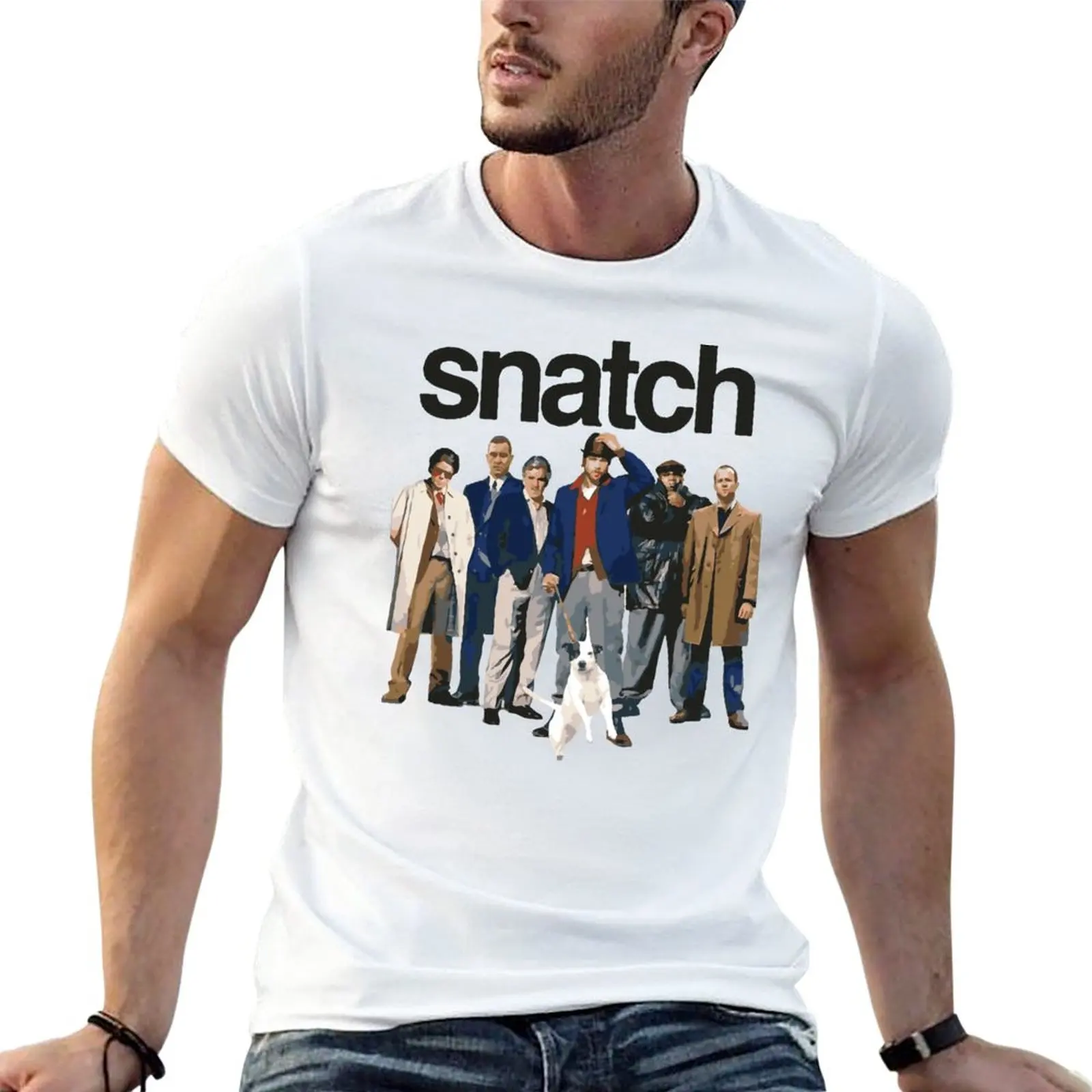 

New Snatch Movie Vector T-Shirt custom t shirts design your own quick drying shirt oversized t shirt men