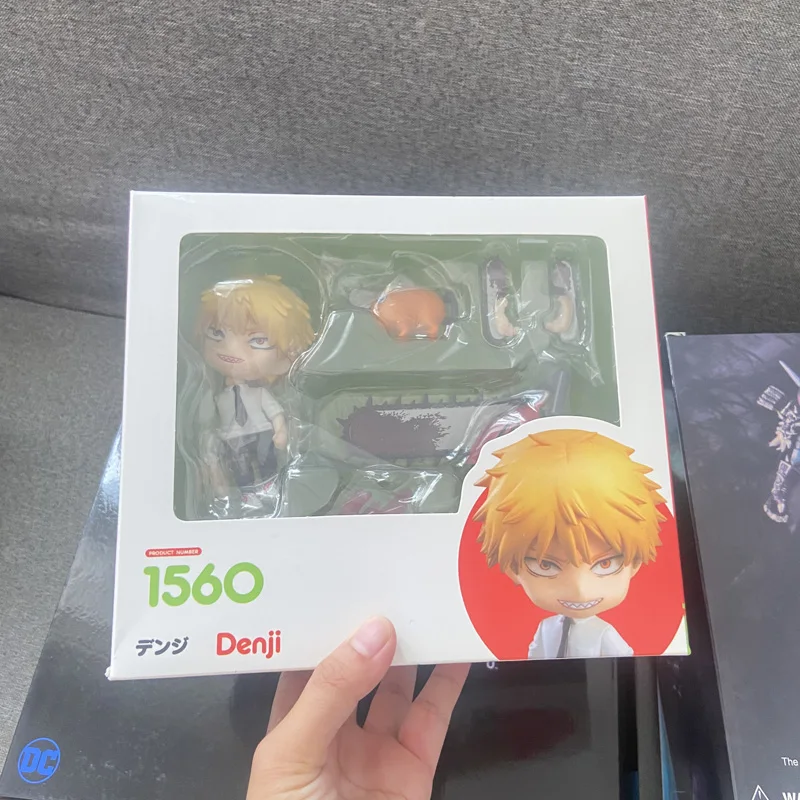 

Chainsaw Man Figure Denji 1560# Power 1580# Anime 10cm Q Verision Model Movable Action Figure Toys Christmas Gift Doll