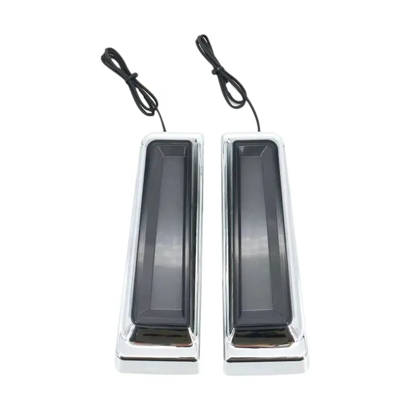 Firmly Motorcycle Daytime Running Light Rear Fender LED Brake Tail Light For -Davidson Road King Glide 14-20