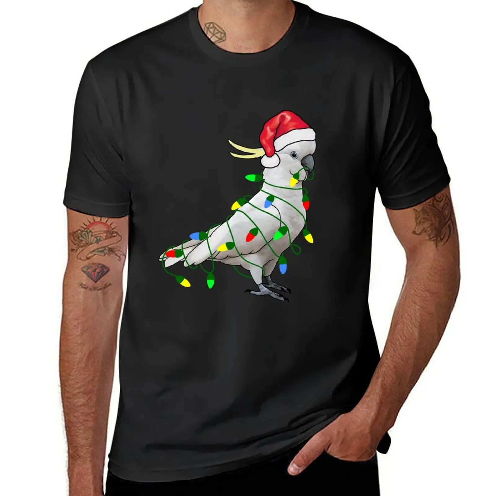 

Extra Festive Cockatoo T-Shirt plus sizes tees Men's t-shirts