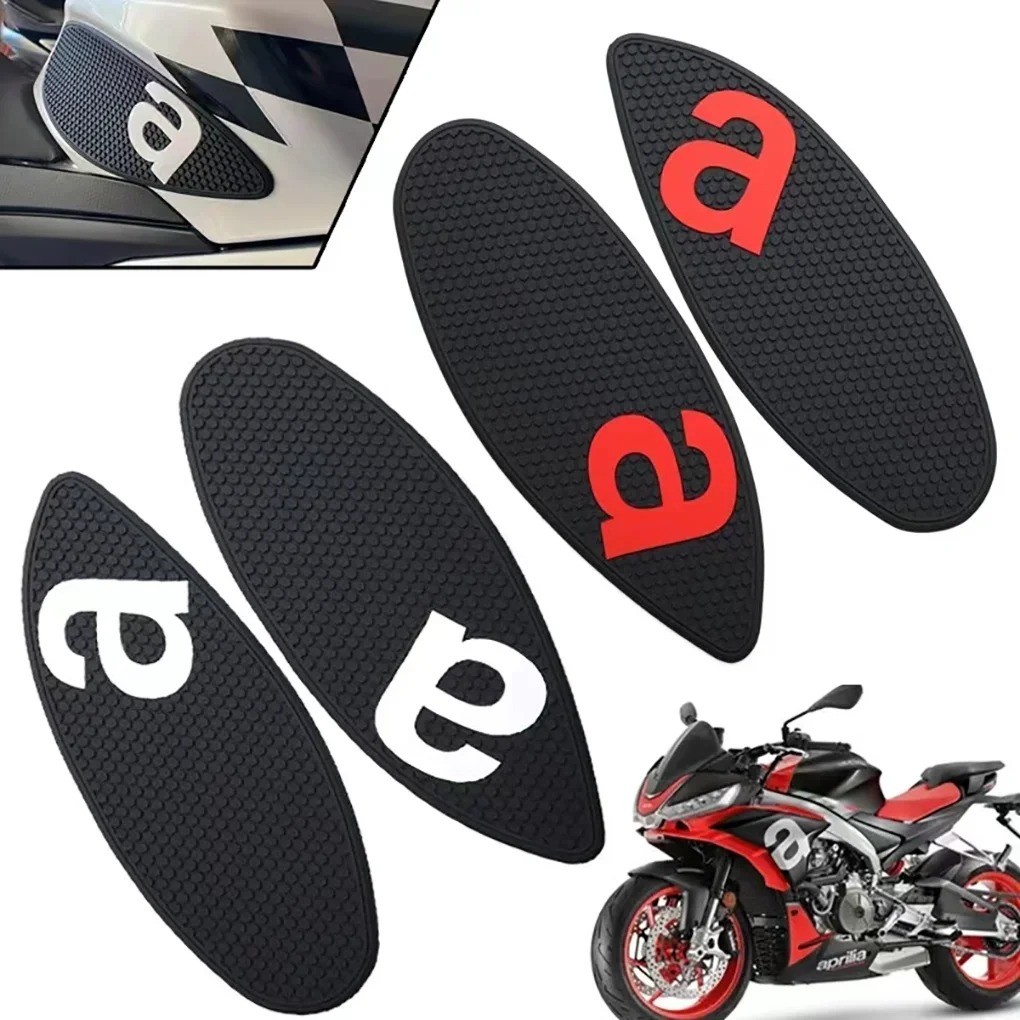 Motorcycle Tankpad anti-slip tank Pad protection stickers SIDE TANK PADS Traction Pad Fit For Aprilia RS 660 RS660 TUONO 660