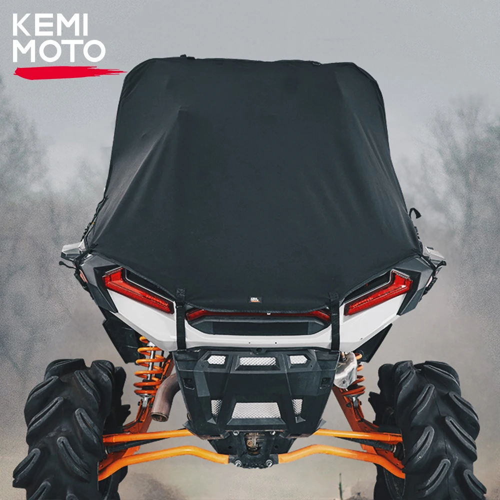 

RZR Soft Bed Cover Waterproof Canvas Storage Cargo Cover Compatible with Polaris RZR XP 1000 / RZR XP Turbo 2019-2022 2023