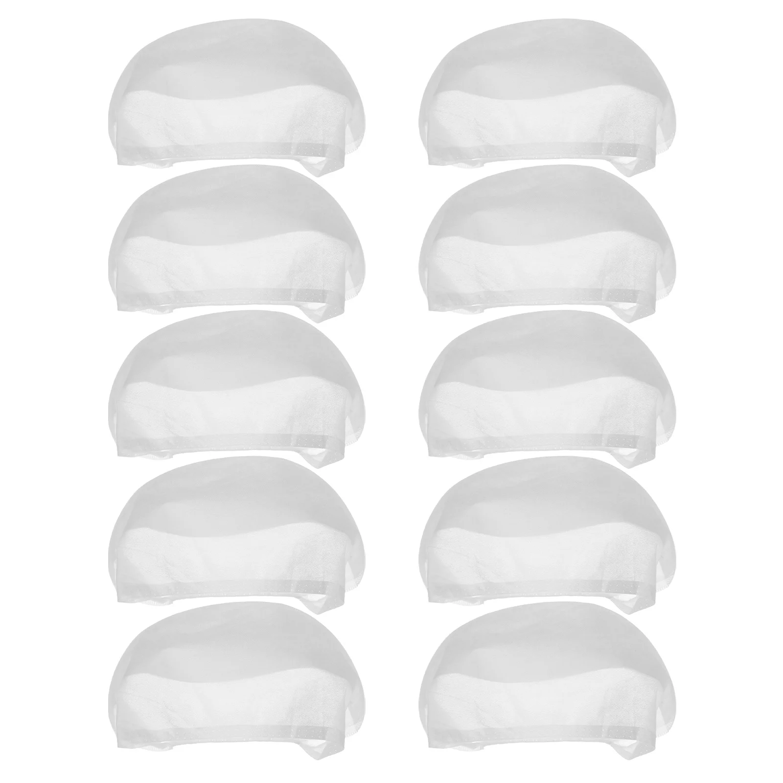 

10Pcs Hard Hat Inner Pads Breathable Nonwoven Sweat Absorbing Liners for Safety Replacement Work Sites Sweat Pad for Cap