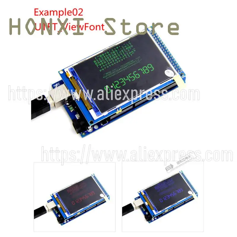 1PCS 3.2 Inch TFT Color Screen Module 320 x480 High-Definition LCD  Support MEGA2560 R3