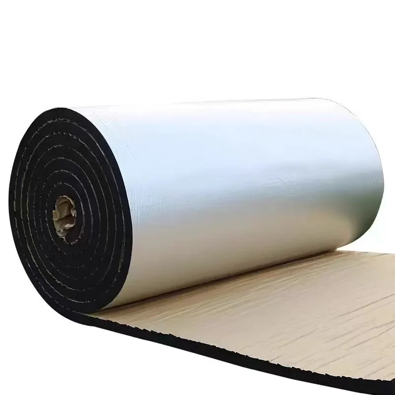 1 шт., 300 см x 50 см x 2 см, теплоизоляционный звукоизоляционный материал для автомобилей, труб, стен, укрытия для домашних животных-универсальный изолятор