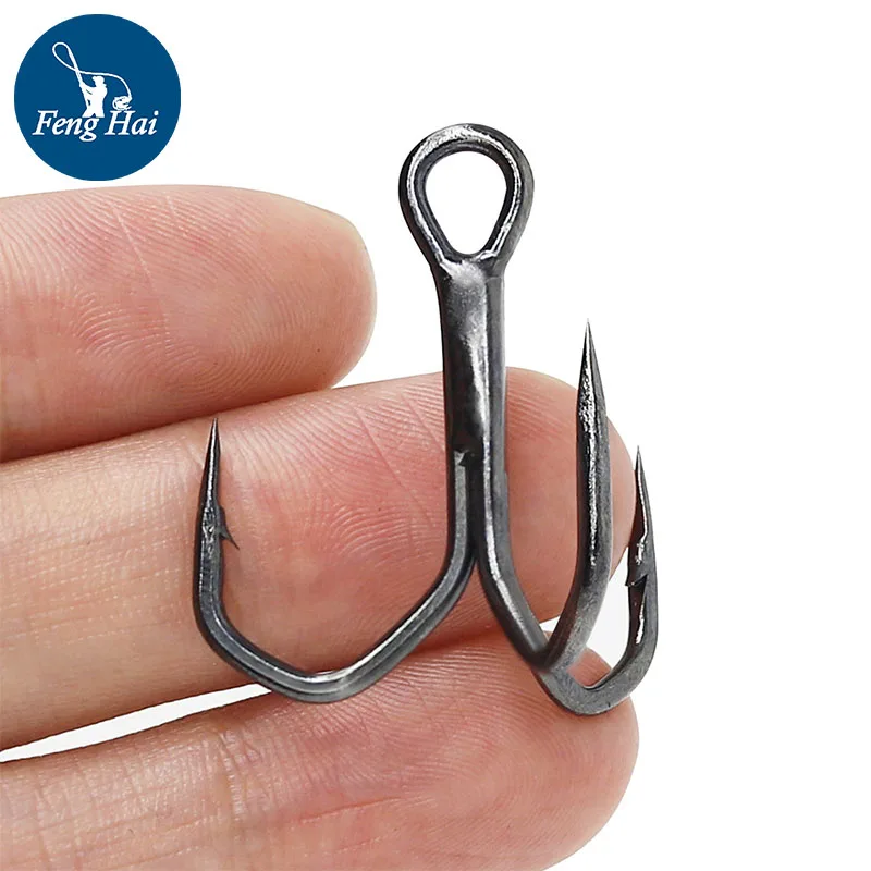 

TriPle Anchor Hook V019-3X Trible Reinforced Thickened V-Corner Barbed Trible Jaw Hooks Triple Anchor Hooks 3 Jaw Sequin Hooks