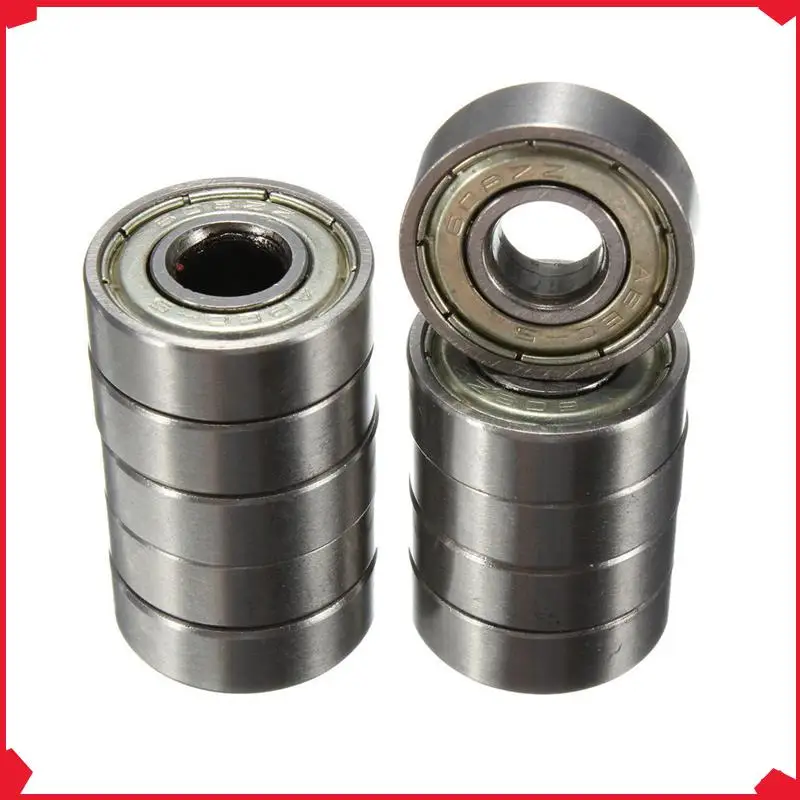 B17B 100Pcs 8 X 22 X 7Mm Skateboard Scooter Bearings Wheels ABEC-5 608ZZ