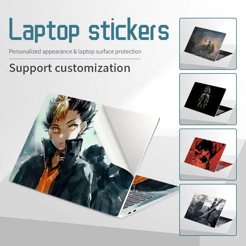 

Universal Anime Cover Laptop Sticker PVC Skins Cool Vinyl Waterproof Stickers 13.3"14"15.6"17" Decal for Macbook /Lenovo/Hp/Acer