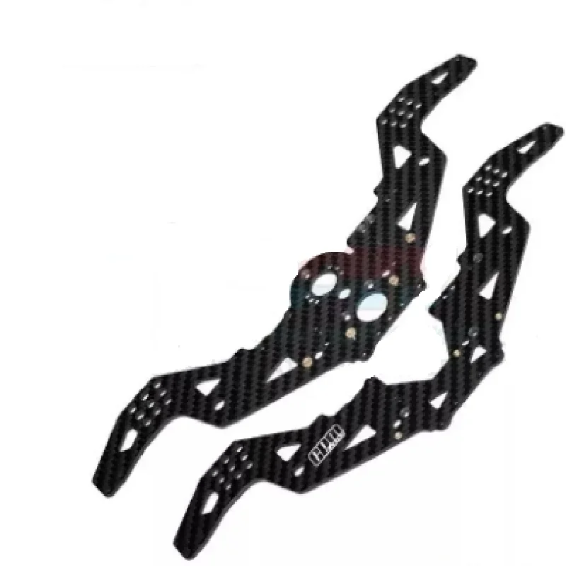 LOSI 1/18 Mini LMT Carbon Fiber Outer Guard Plate for Chassis