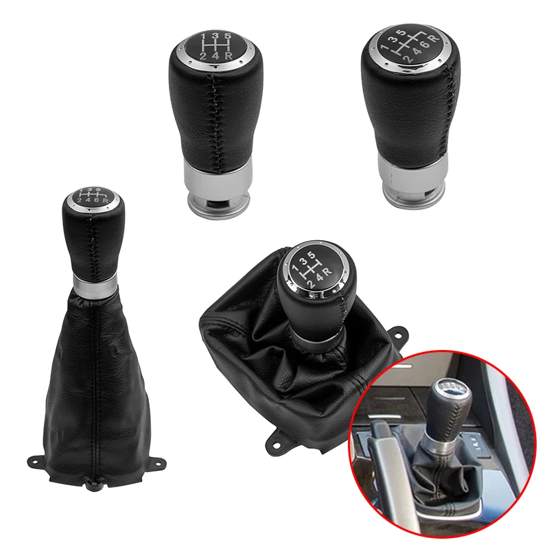 

For Honda Accord VIII 8 MK8 2008 2009 2010 2011 2012 2013 2014 5/6 Speed Gear Shift Konb Shifter Lever Gaiter Boot Cover Case