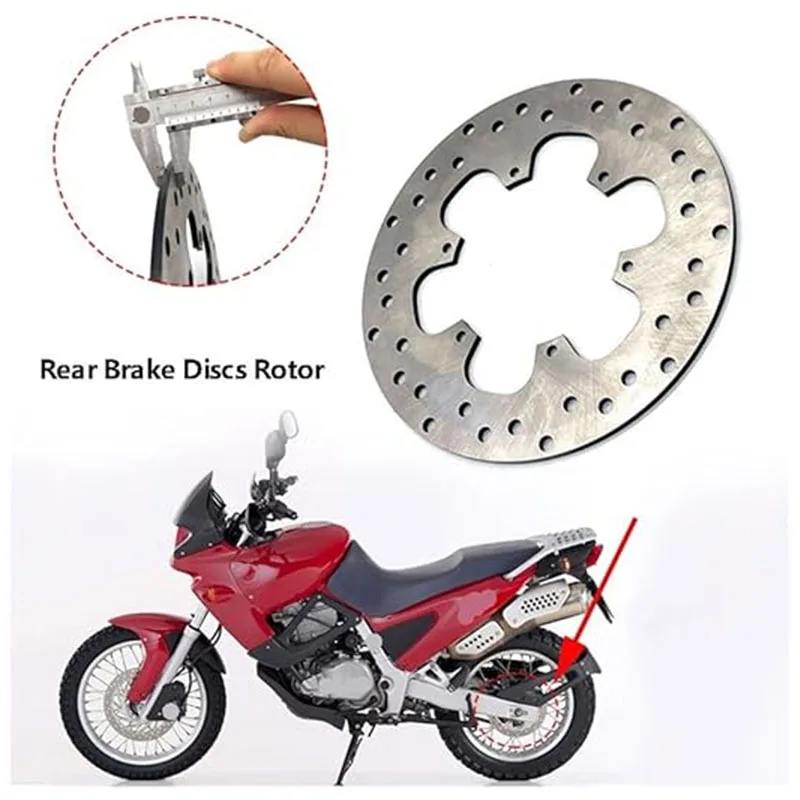Motorrad-Bremsscheibe hinten für BMW F650 Standard 1993–2000, F650CS Scarver 2000–07, F650GS Dakar 1999–07, F650ST 1997–2000