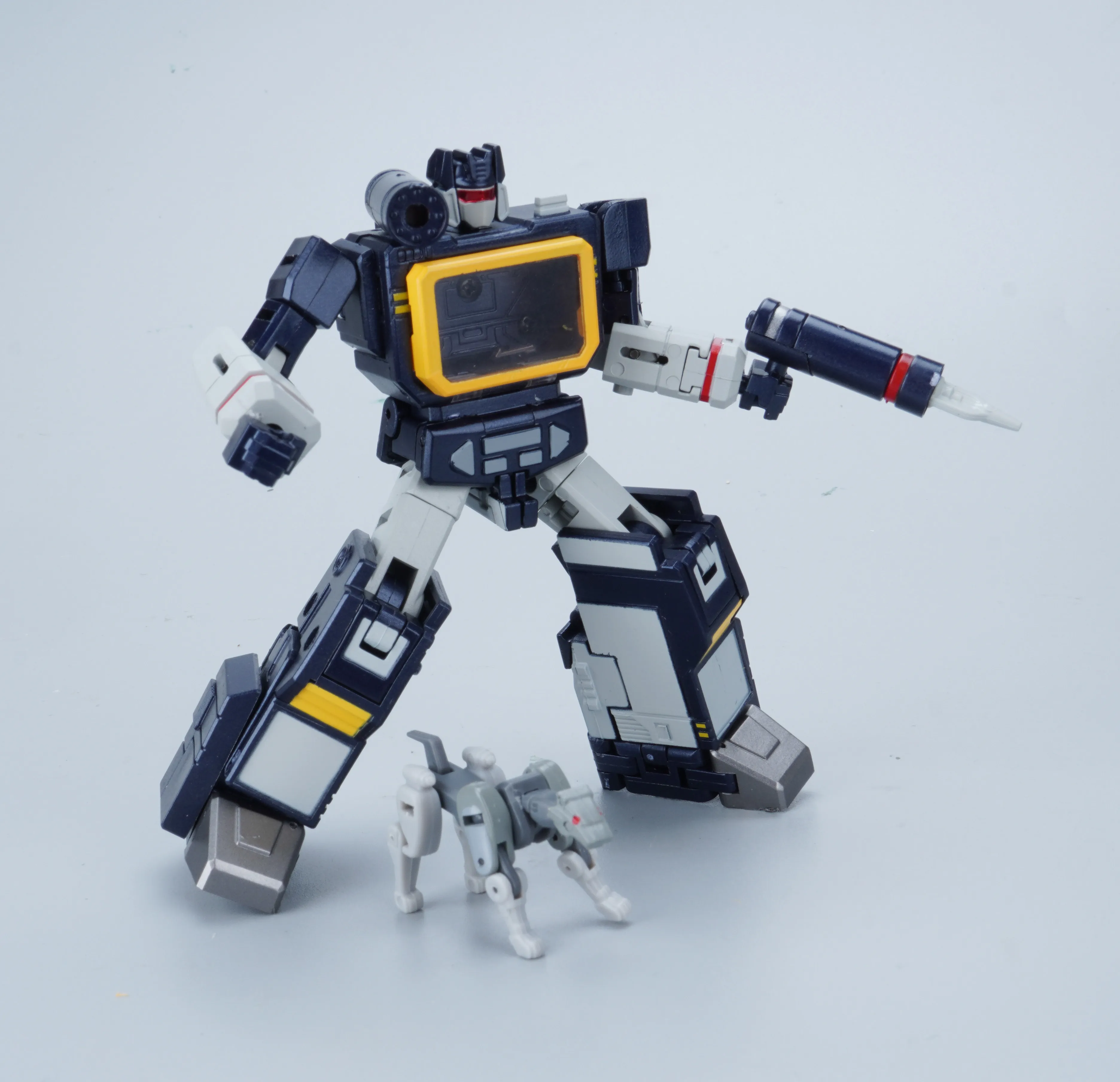 SD01 サウンドウェーブテープ変換付き SD-01 KO ニューエイジ H21 11 センチメートルミニ G1 アクションフィギュアロボットおもちゃコレクションモデルギフト