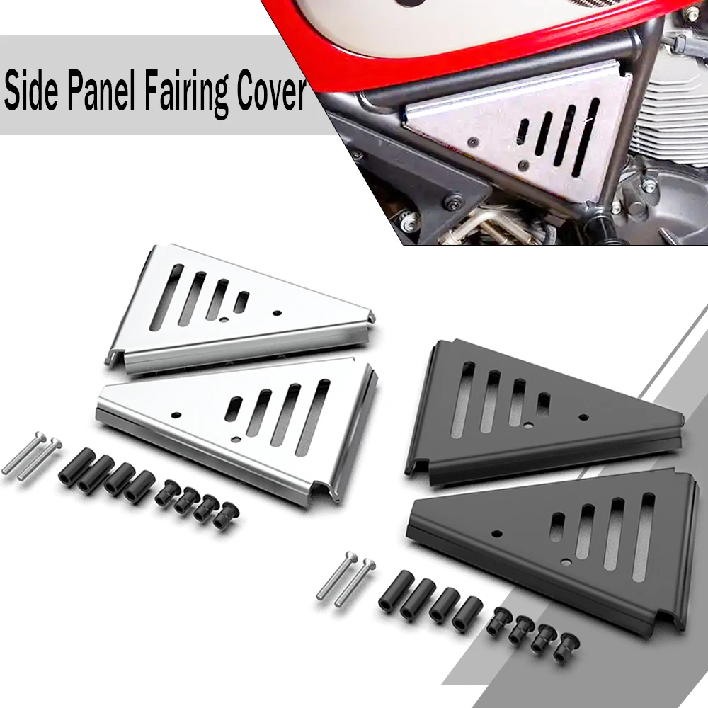 

New For Ducati Scrambler 800 Sixty Classic Icon 2015-2019 Motorcycle Side Panel Fairing Cover Frame Guard Protector Airbox Cover