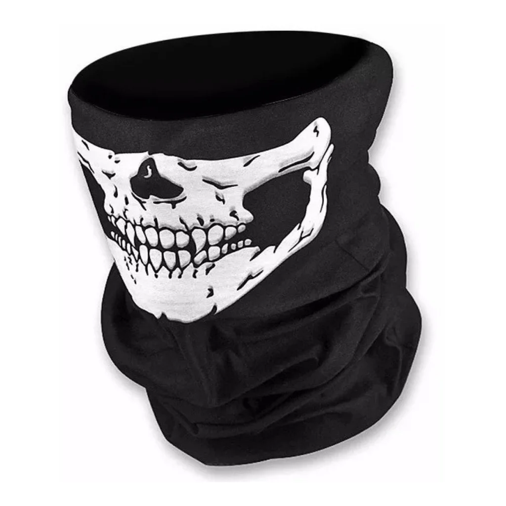 Skull Bandana Cap Toca Skull Face Mask Ninja Biker Motorcycle Parts Cycling Balaclava