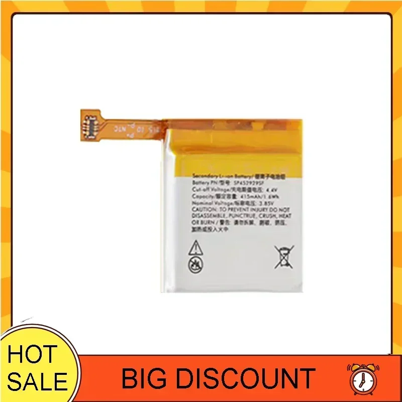 Replacement Battery SP452929SF For Ticwatch pro 4G Bluetooth Version Watch 415mAh