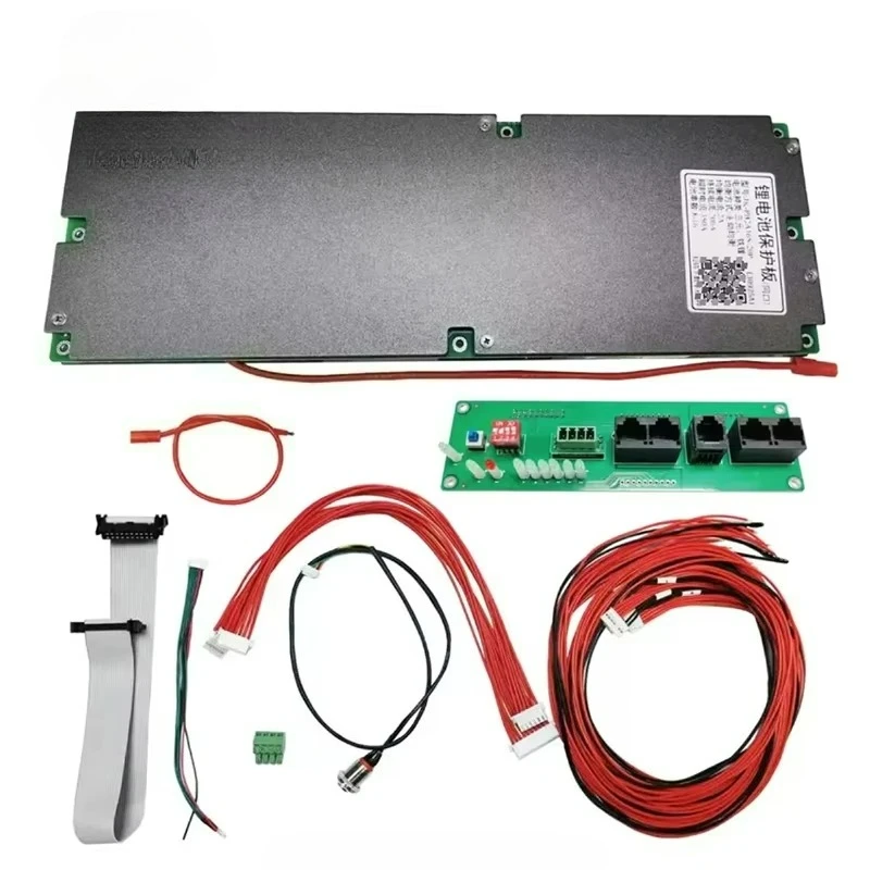 7-16S 100A 150A 200A アクティブスマートBMSバッテリー 1A 2A LCDスクリーン付き インバーター エネルギー貯蔵アクセサリー