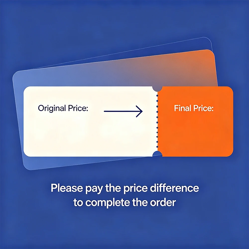 Extra Fee Payment Link For Shipping Cost Supplement, Additional Charge For Your Order Adjustment