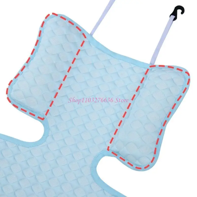 R6FD Baby Kinderwagenkissen Baby Sommer Cusion Pushair Sitzkühlkissen – Detail 10