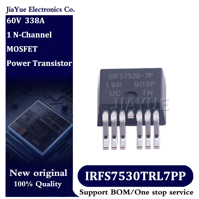 

5pcs/lot 100% New Original Chips IRFS7530TRL7PP TO-263-7 MOSFET Field effect tube Power Transistor IRFS7530