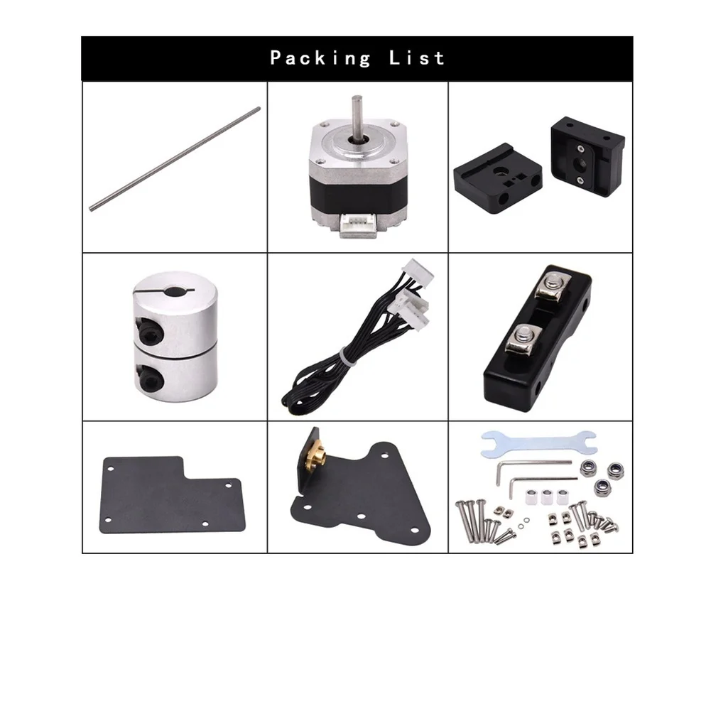 Dual for z Kit for Creality For Ender 3 Improves Print Quality Stability Easy Installation No Major Frame Modifications