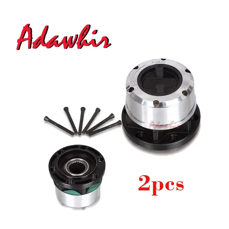 2 Pieces X for SSANGYONG Korando II Musso SUV Rexton TD Musso Pick Up Free Wheel Locking Hubs B035 AVM450