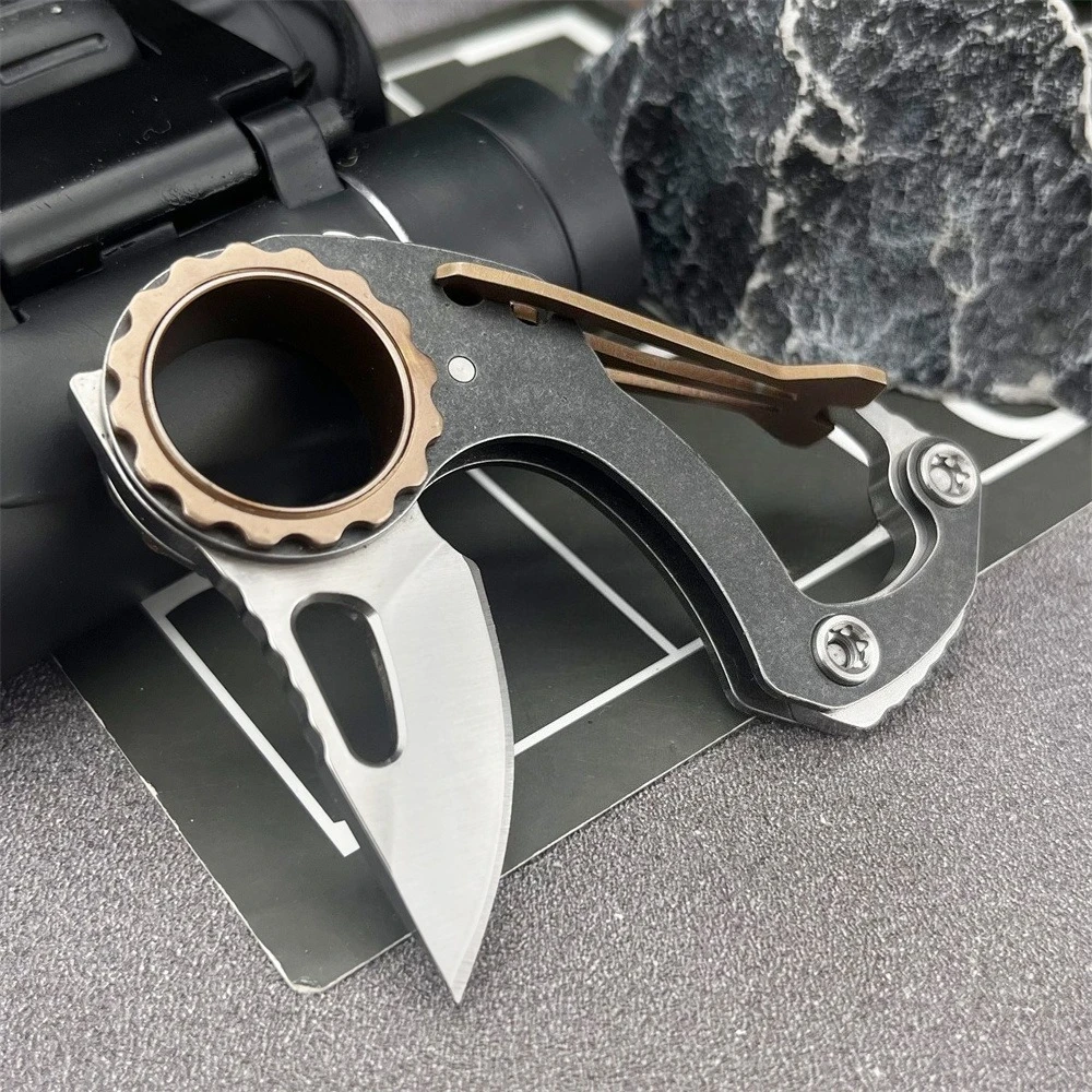 2025 الأكثر مبيعا جيب سكين للفرد 8Cr13Mov بليد 420 الصلب مقبض الدفاع عن النفس بقاء أداة تخييم متعددة المحمولة سكين #3