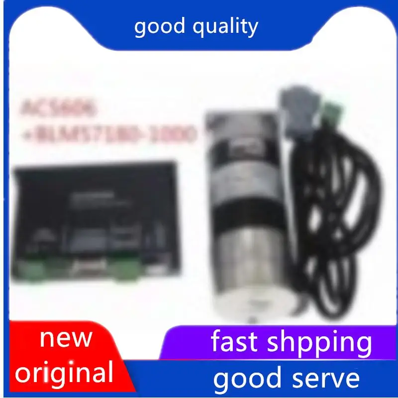 Original new The CNC servo system servo driver ACS606 works 24-36VDC, brushless servo motor BLM57180-1000 encoder is 1000 lines