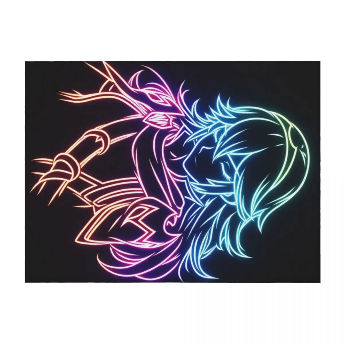 

Neon Lucina Throw Blanket heavy to sleep Flannel Fabric Luxury Brand Kid'S Blankets