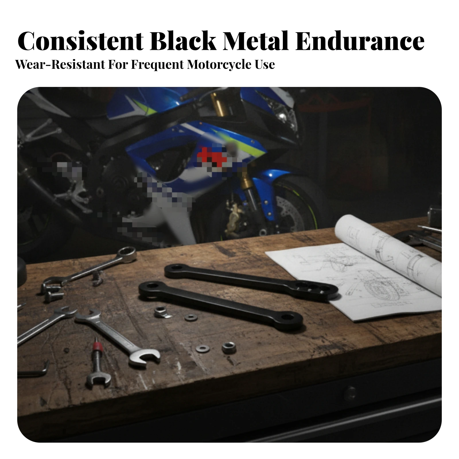 Bike Hardware Drop Link Numbered Metal Motorcycle Lowering Link Plates Lower Center of Stance GSX-R Lowering Plates