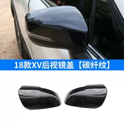 ABS Carbon Fiber For Subaru XV Crosstrek 2018 2019 2020 2021 2022 2023 Gear shift Outlet Door Window Rear Veiw Mirror Sticker