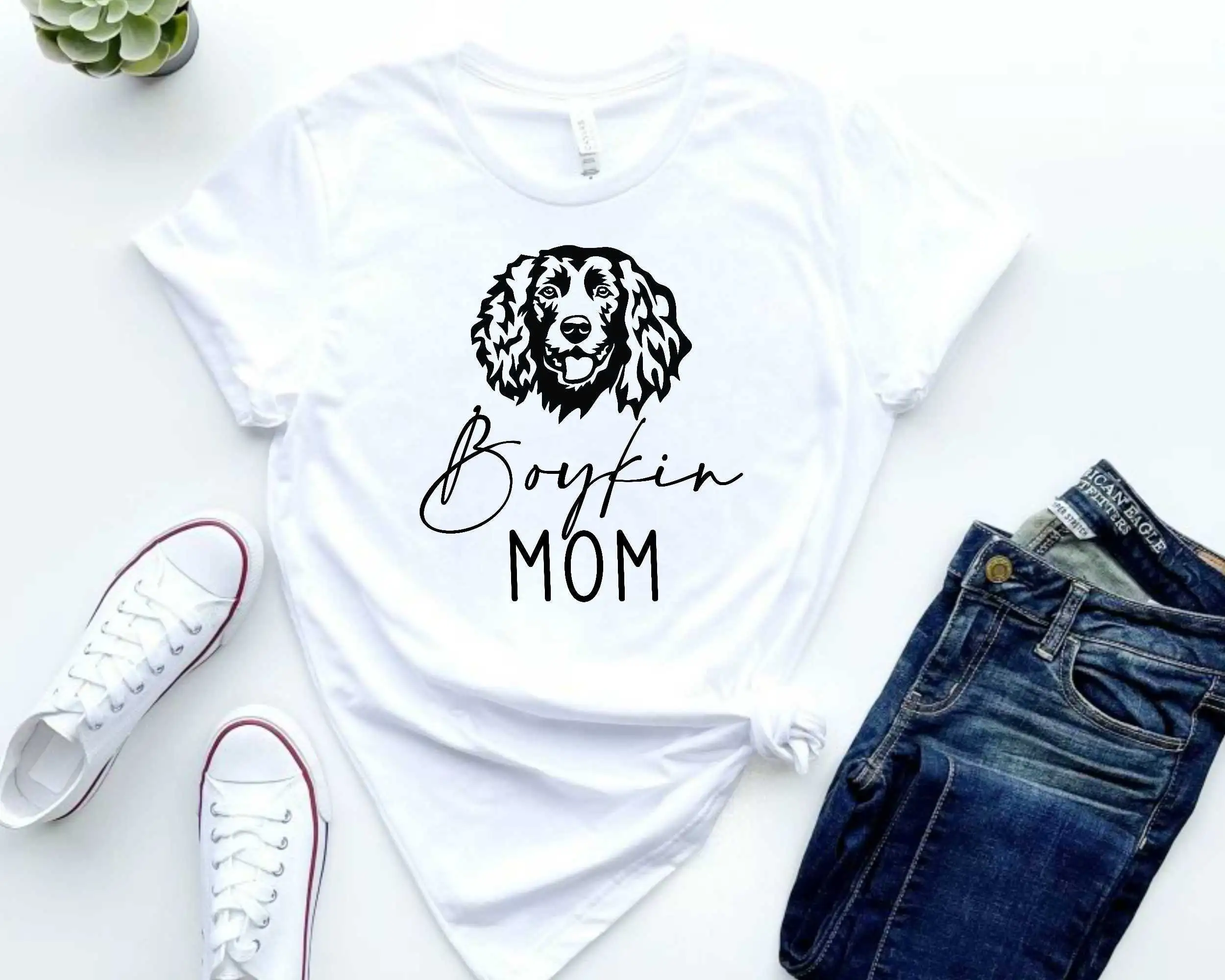 

Футболка Boykin Mom с длинным рукавом для собак спаниель