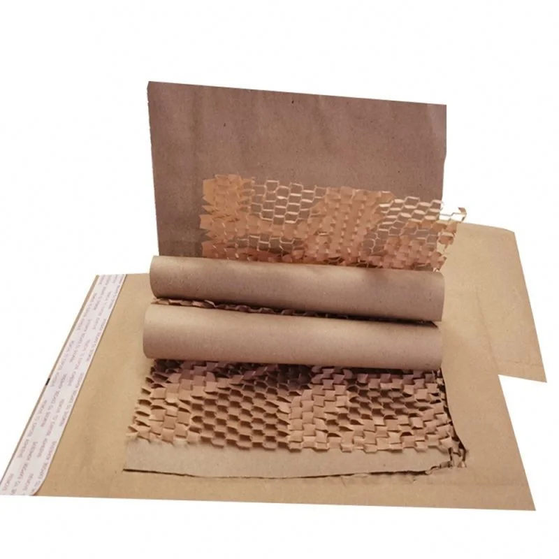 50Pcs Kraft Honeycomb Padded Mailers Thick Envelopes for Shipping and Packing Premium Recycled Paper Honeycomb Envelope