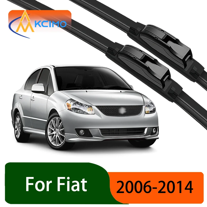 

For Fiat Sedici 2006-2014 2007 Suzuki SX4 Durable Slient Front Wiper Blades Car Windscreen Windshield Window Wiper Accessories