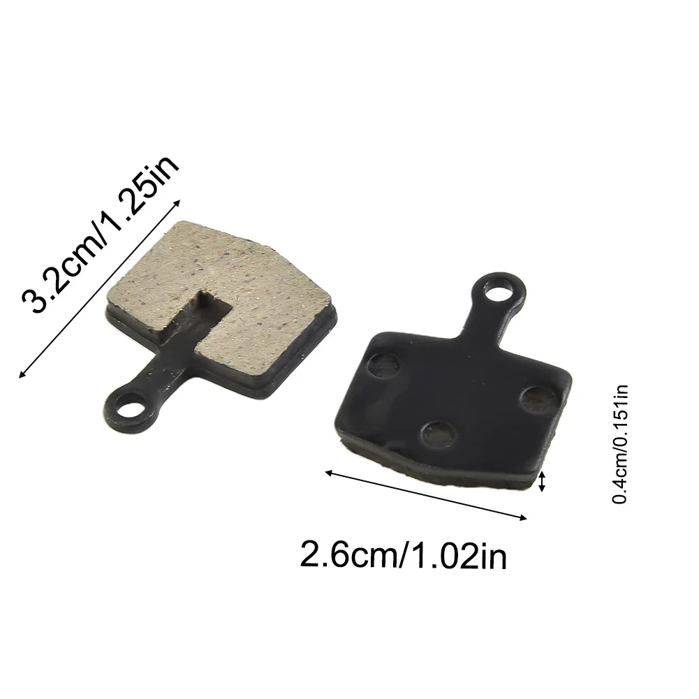 Practical Quality Brake Pads Bicycle 26*20 Mm Wear Resistance Bike Brake Pads For Electric Vehicle Replacement