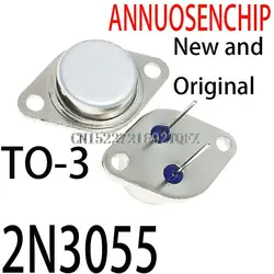 10PCS New and Original TO-3 2N3055 15A 60V 2N3055