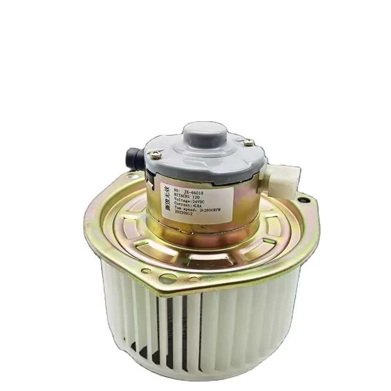 

Hitachi 120 excavator air conditioning blower ZAX120-6 warm air motor assembly excavator parts