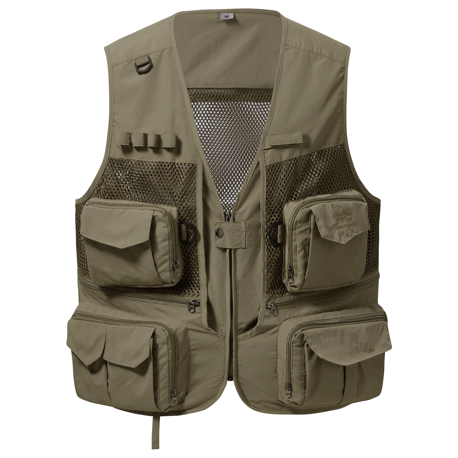 Bassdash Männer Frauen Utility Angeln Fracht weste Outdoor Safari Fotografie Arbeits weste mit mehreren Taschen Mesh Rücken fv14 4